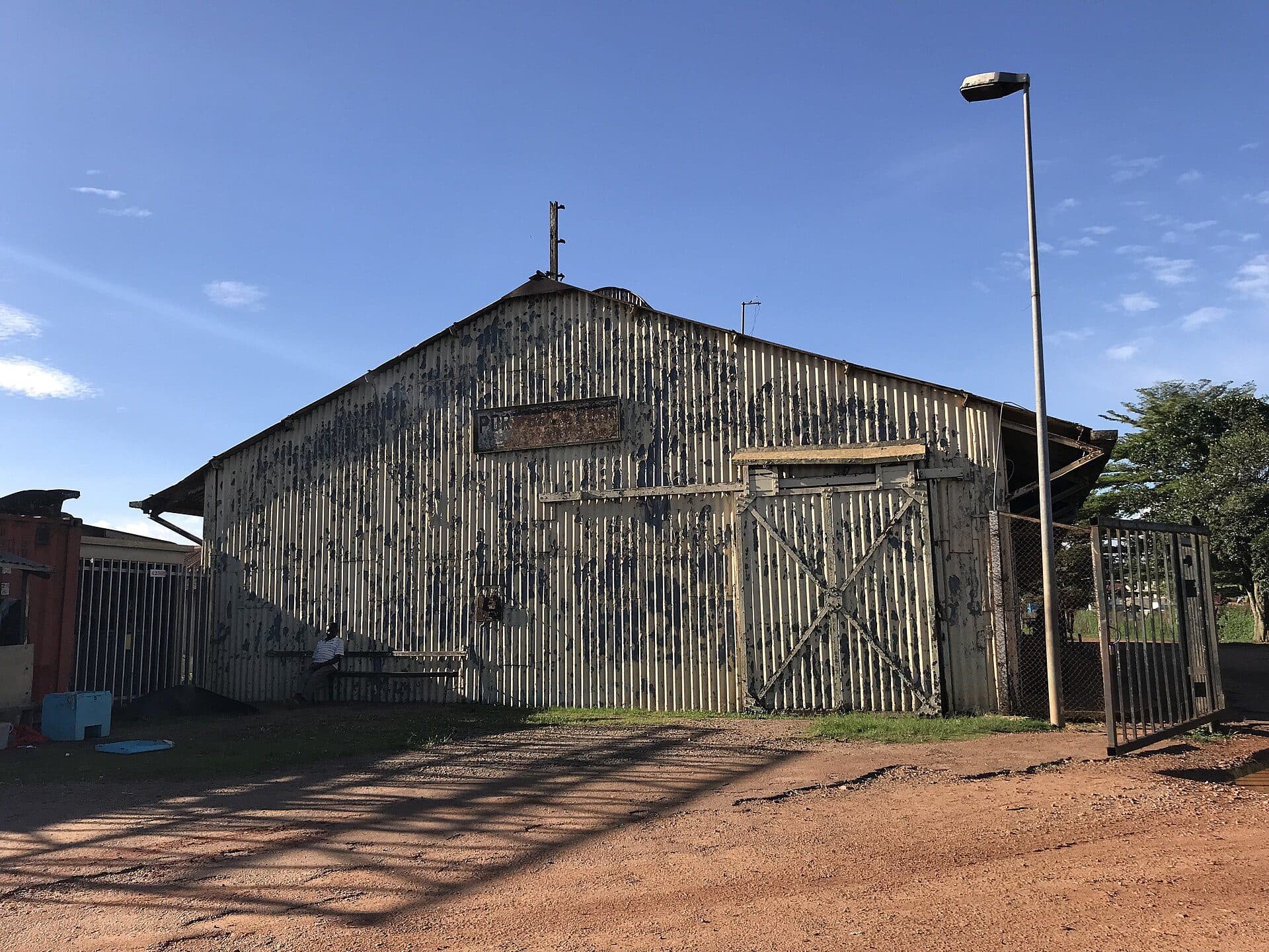 Warehouse at Port Bell on Lake Victoria